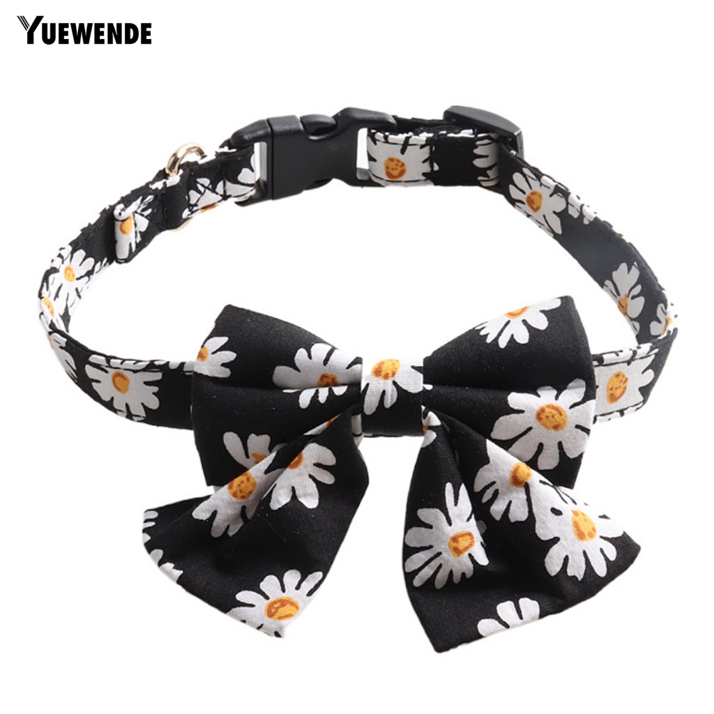 Vòng Cổ Thú Cưng Họa Tiết Hoa Dễ Thương