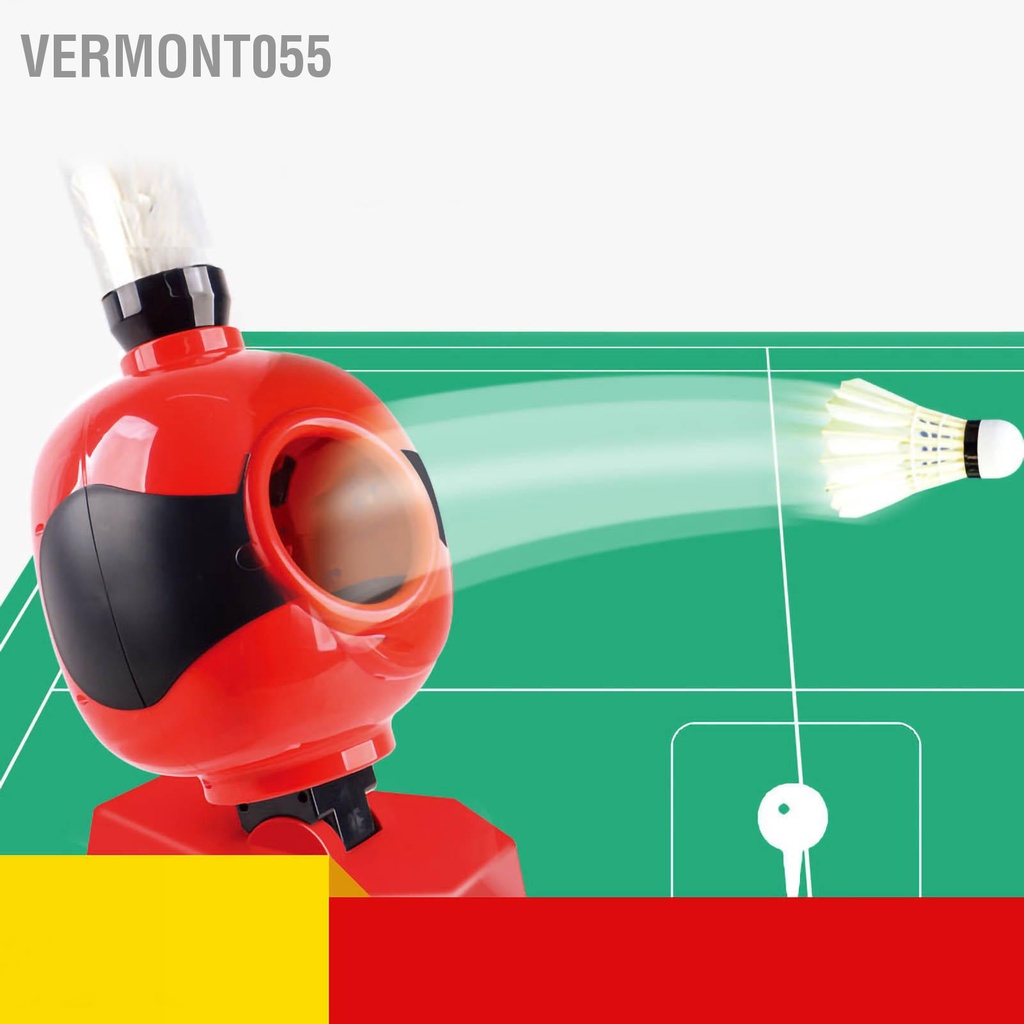 Vermont055 Máy ném cầu lông tự động có thể điều chỉnh di Phích cắm US 100‑240V