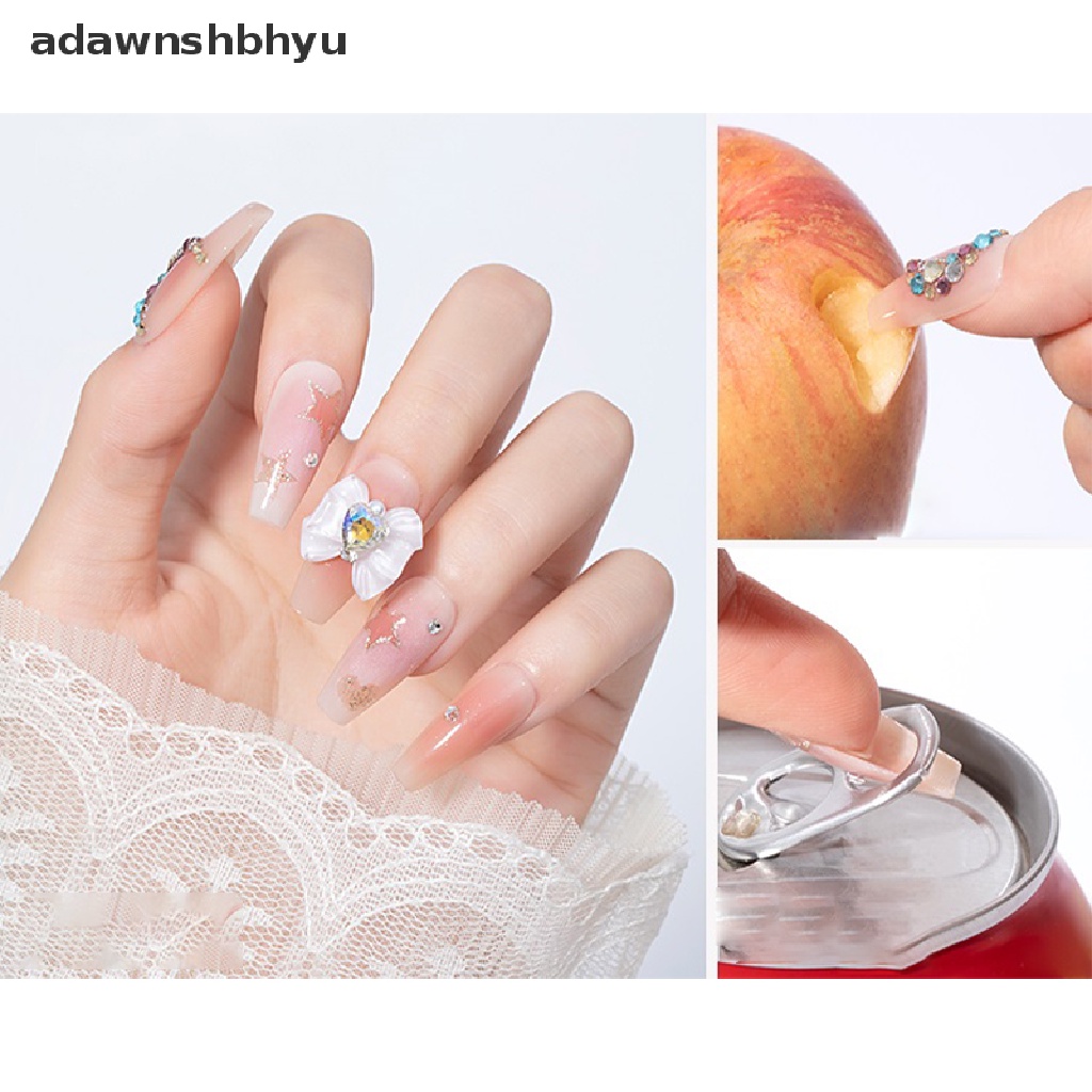 Set 240 Miếng Dán Hai Mặt Trong Suốt Trang Trí Móng Tay