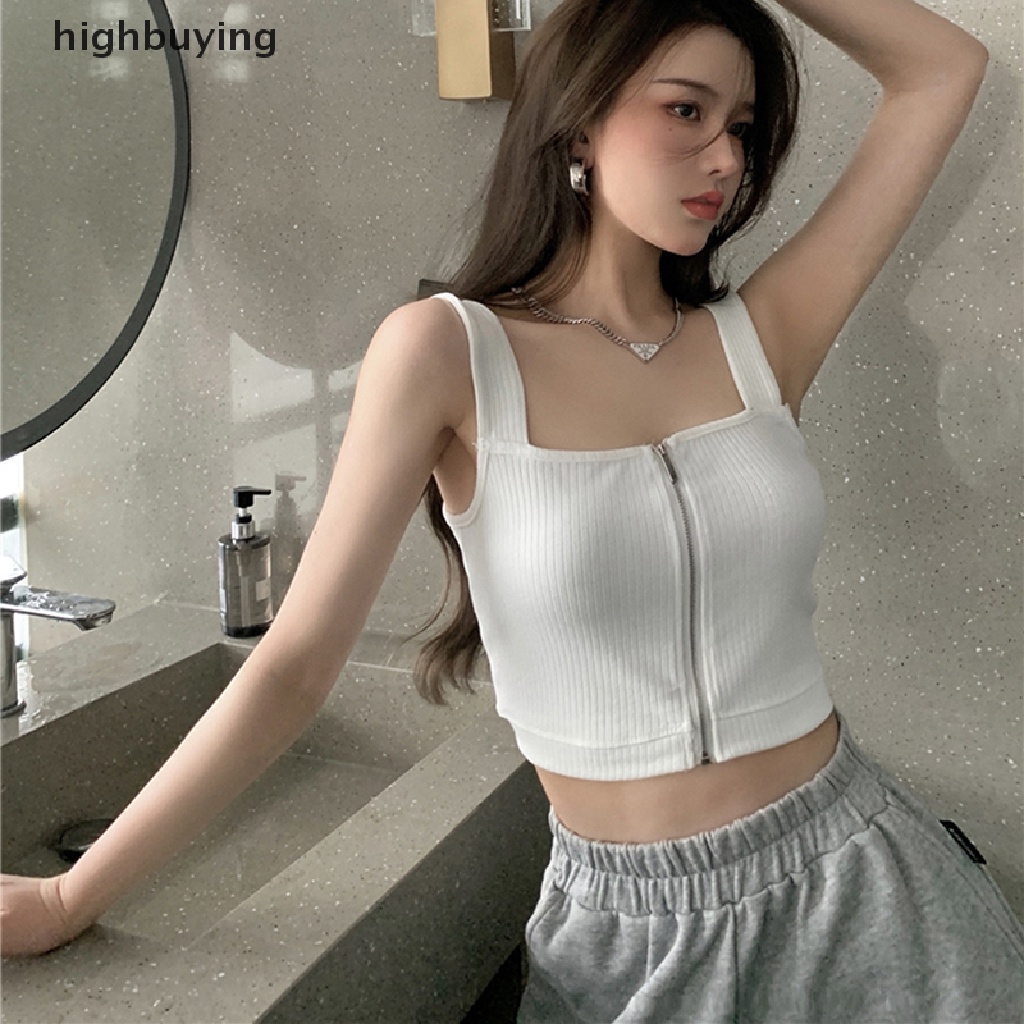 Áo Hai Dây Dệt Kim Màu Sắc Thời Trang Quyến Rũ Cho Nữ