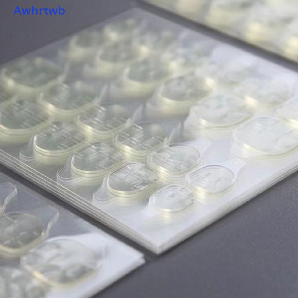 Set 240 Miếng Dán Hai Mặt Trong Suốt Trang Trí Móng Tay Mới