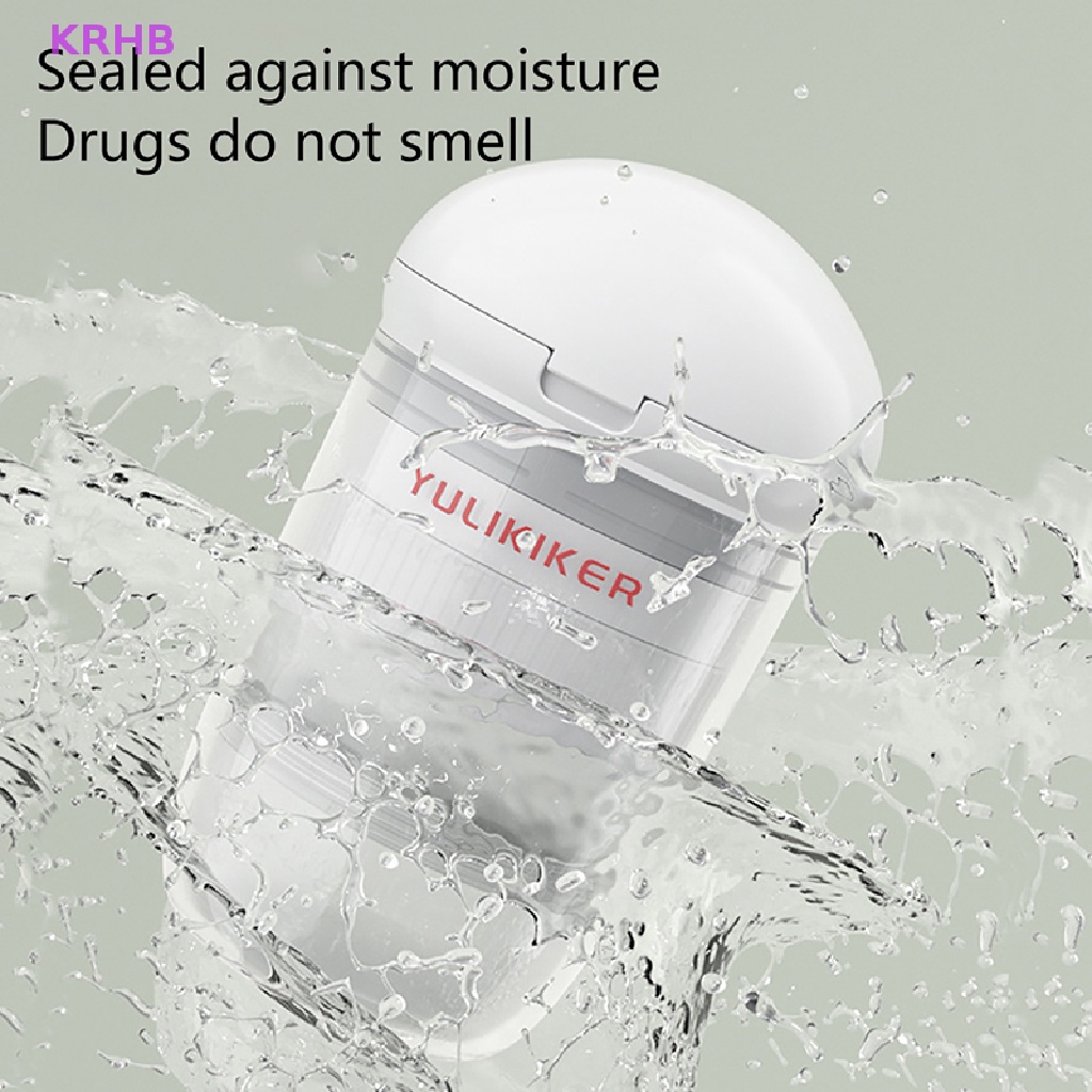 Hộp Đựng Thuốc 4 Trong 1 Tiện Lợi Mới