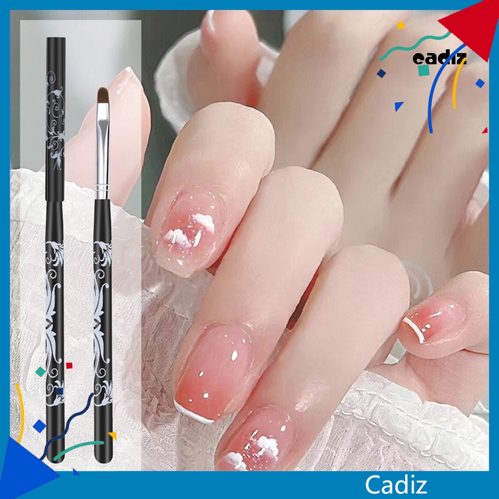 Hộp Đựng Bút Lông Mềm Không Lông Kèm Vỏ Đựng Hỗ Trợ Vẽ Móng Nghệ Thuật DIY