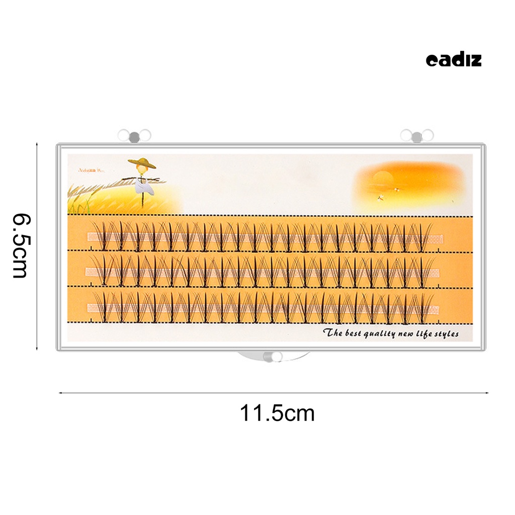 1 Hộp Lông Mi Giả Hiệu Ứng 3D Sống Động Như Thật Dành Cho Nữ