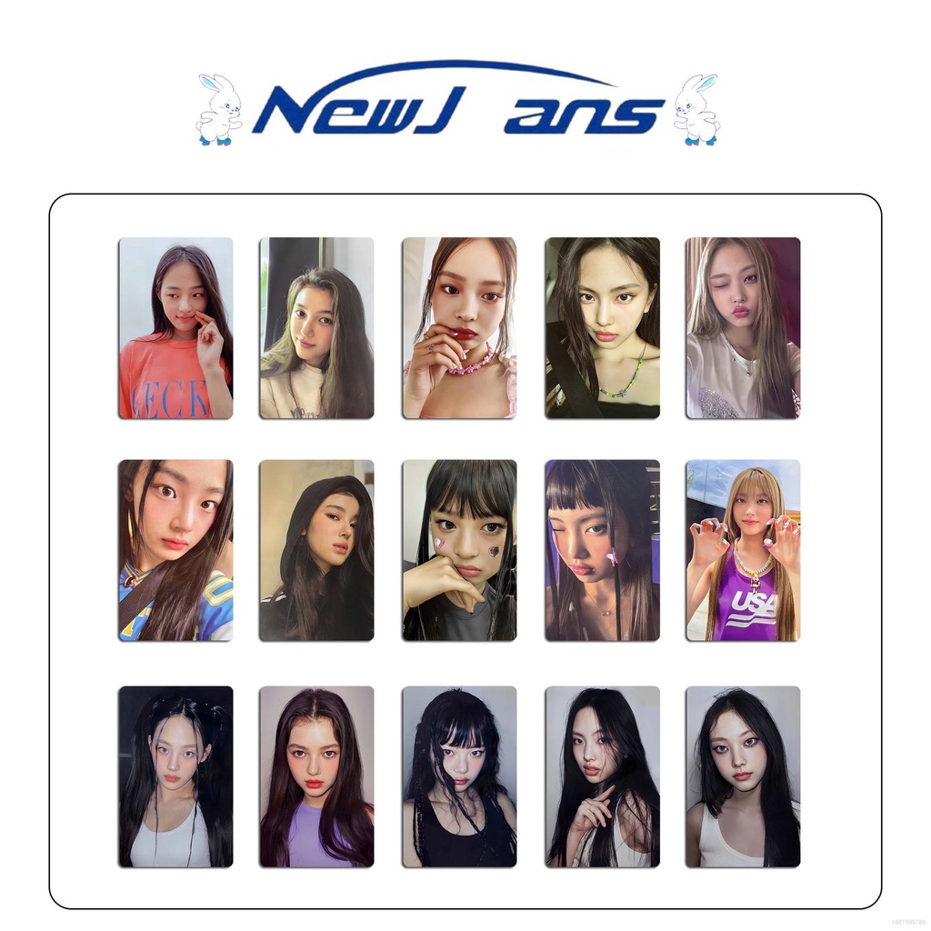 Set 5 Tấm Thẻ Hình Các Thành Viên Nhóm Nhạc MINJI HANNI DANIELLE HAERIN HYEIN