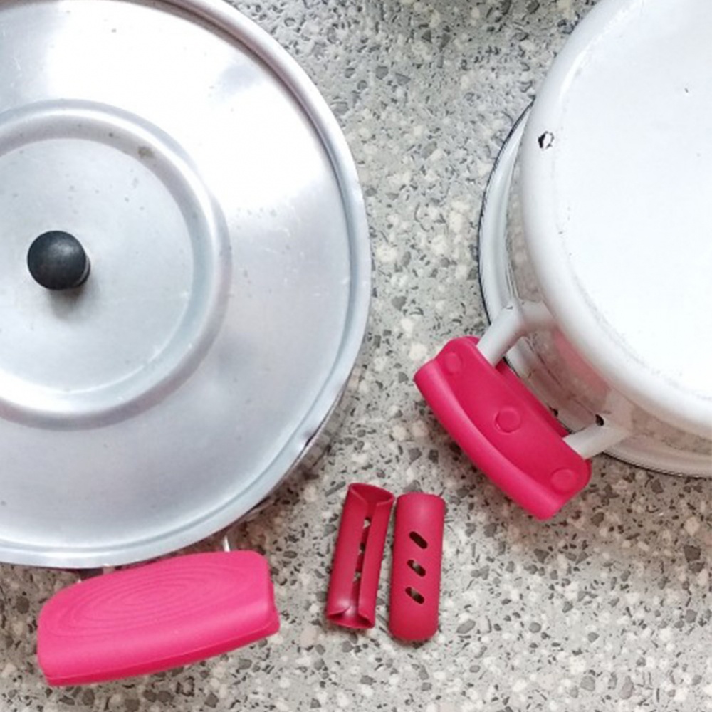 Kẹp Nhấc Nồi Bằng Silicone 78mm * 33mm Tiện Lợi