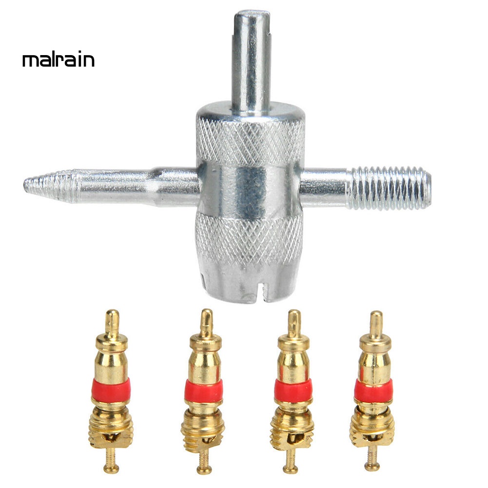 Set 5 Dụng Cụ Tháo Lốp Xe Đạp 4 Chiều Tiện Dụng