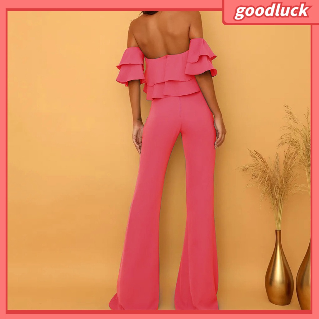 [GUC] Áo Liền Quần Dáng Ôm Màu Trơn Mềm Mại Có Khóa Kéo Phía Sau Dễ Mặc Hai Lớp Cho Nữ