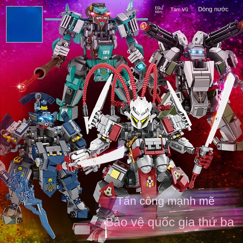 Bộ Đồ Chơi Lắp Ráp  Robot Độc Đáo Thú Vị Dành Cho Bé