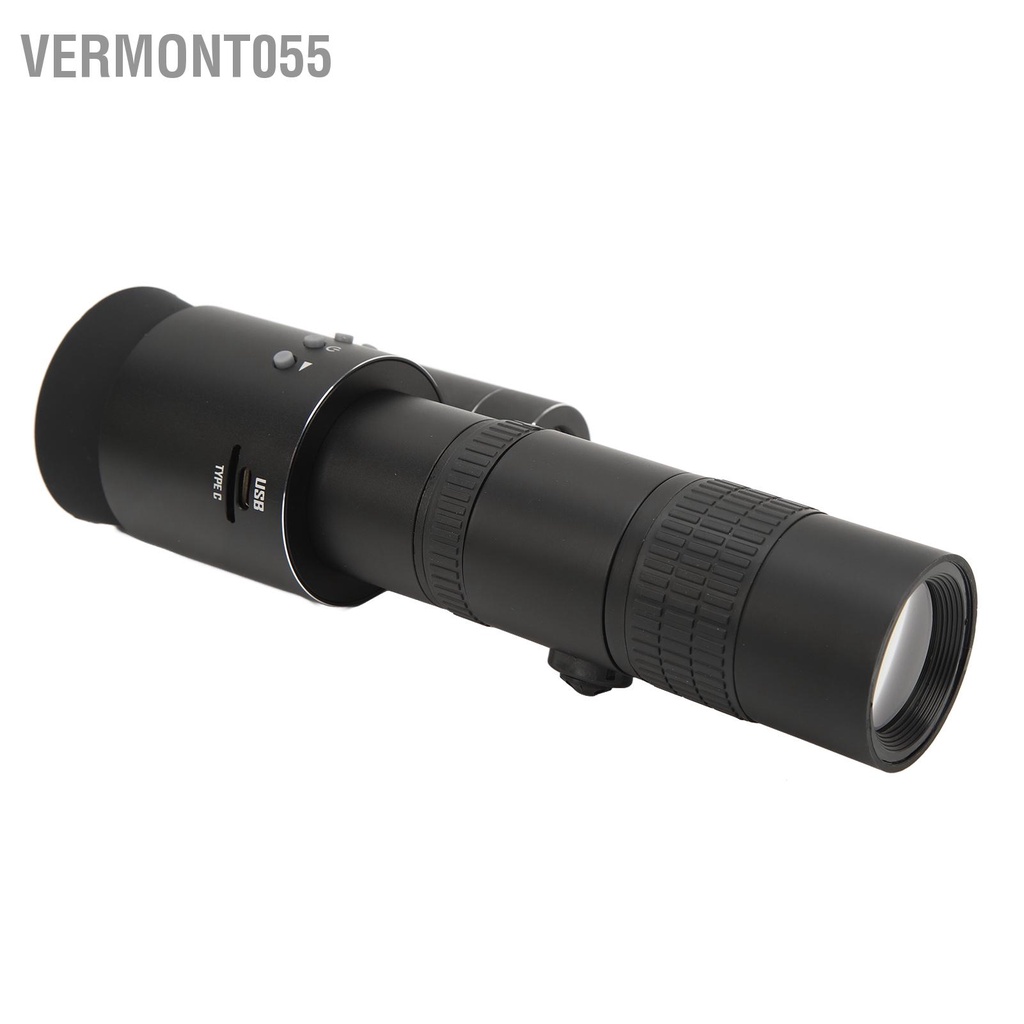 Vermont055 Thiết bị nhìn đêm một mắt Phạm vi hồng ngoại Kính thiên văn chéo di động HD ngoài trời 100‑240V NVP100C1