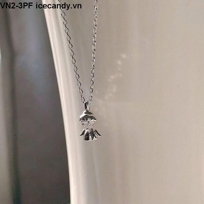 🥟ice🥟Vòng Cổ Mặt Búp Bê Thiên Thần Cá Tính Quyến Rũ Cho Nữ