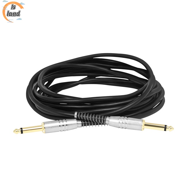 Dây Cáp Tạo Hiệu Ứng Âm Thanh 6.35mm Dài 5M Chuyên Dụng Cho Đàn Guitar Điện / Bass