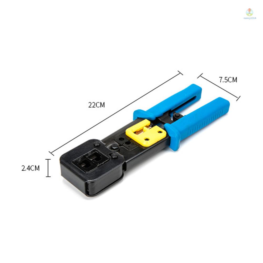 Kìm Cắt Dây Cáp Mạng LAN rj45 rj12 cat5 cat6 8p8c Đa Năng