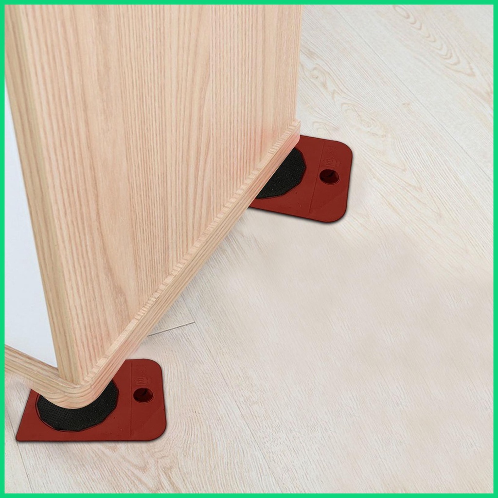 Bộ Dụng Cụ Di Chuyển Đồ Nội Thất Với 4 Thanh Trượt Chịu Tải 220 Lbs