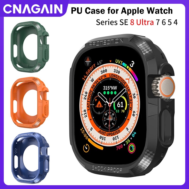 Ốp TPU Trong SuốT BảO Vệ MàN HìNh Cho ĐồNg Hồ Apple Watch Ultra 49mm Series 8 7 6 5 4