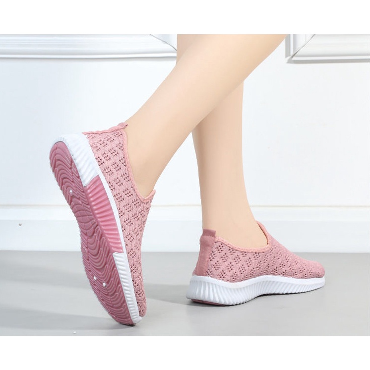 Giày Lưới Vải Thoáng Khí Nữ Full Size 2 Màu GN38