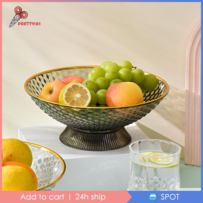 [Prettyia1] Chén Pedestal Trang Trí Phòng Ăn / Nông Trại Để Bàn Trang Trí