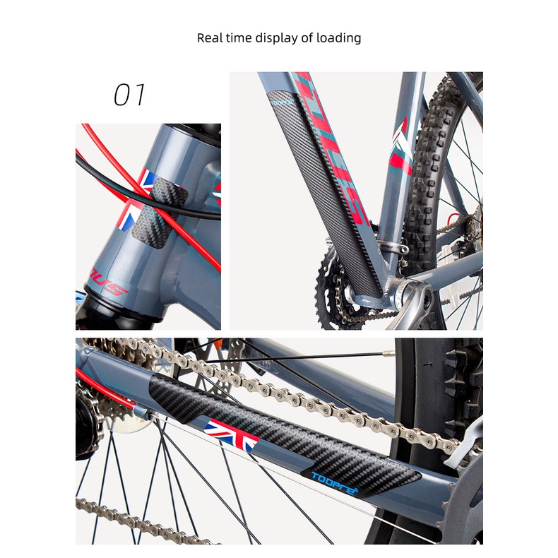 Miếng Dán Bảo Vệ Khung Dây Xích Xe Đạp Leo Núi