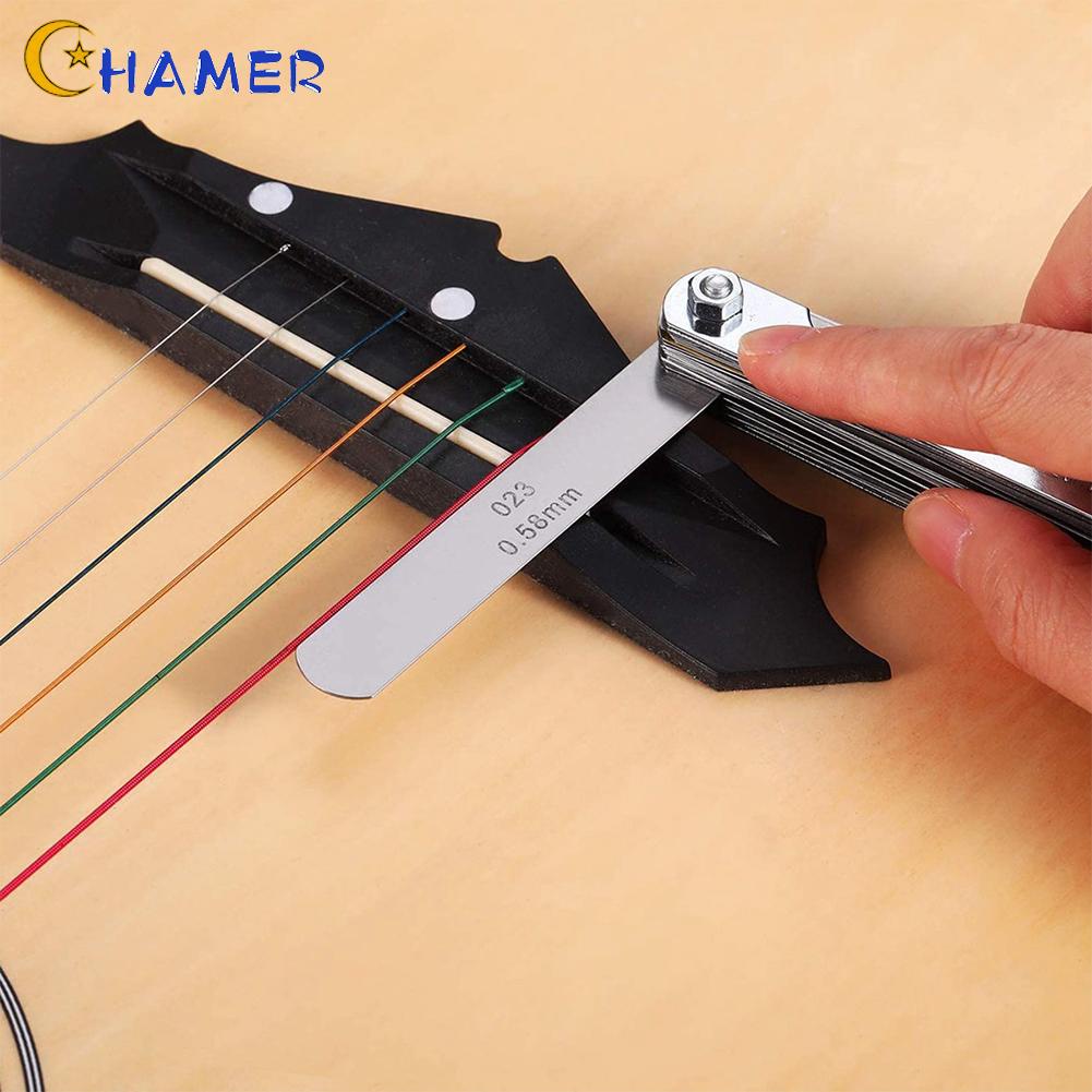 Set 32 Thước Đo Cảm Biến 0.04-0.88mm Chuyên Dụng Cho Đàn Guitar Điện