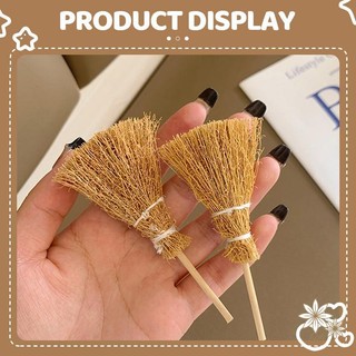 🌸Kẹp tóc hình chổi mini cute