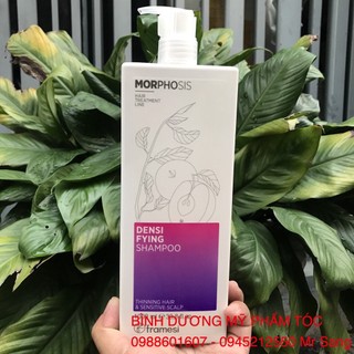 Dầu gội Framesi Morphosis chăm sóc tóc rụng và kích thích mọc tóc Densifying Shampoo 1000ml