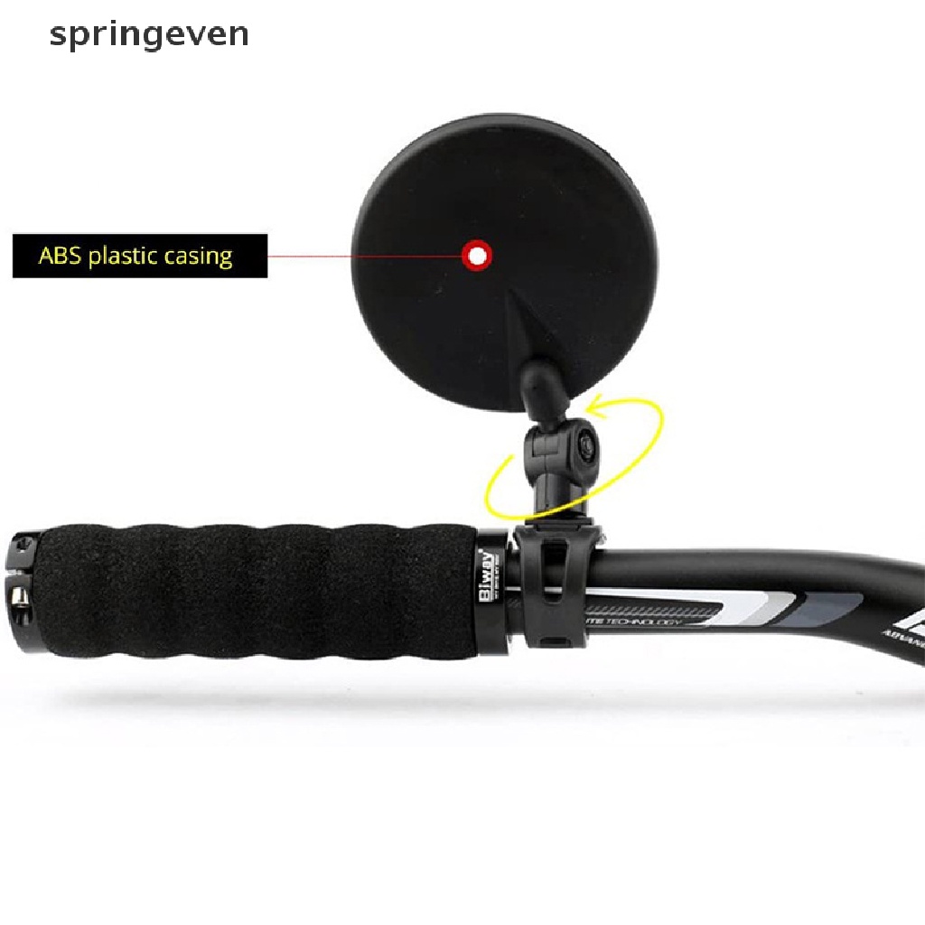 Gương Chiếu Hậu Gắn Tay Lái Xe Đạp Có Thể Xoay 360 Độ Tiện Dụng