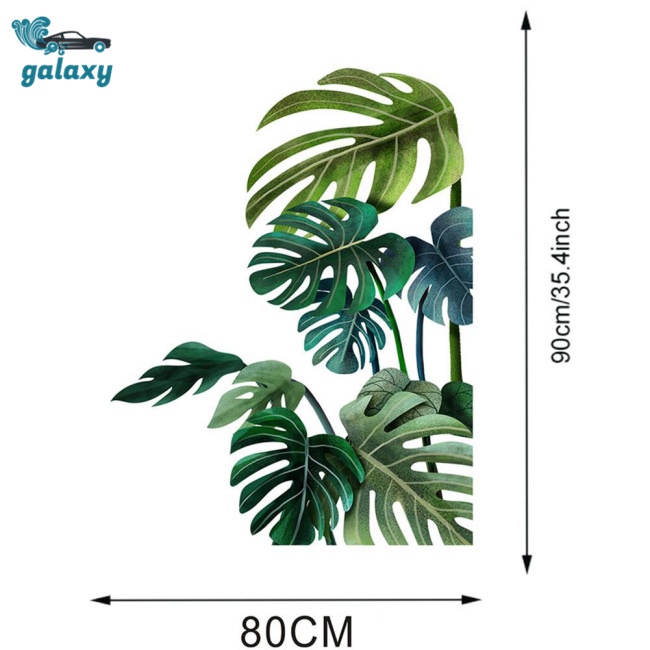 Galaxy Decal dán tường Họa Tiết Hình Chiếc Lá Theo Phong Cách Hiện Đại Dùng Trang Trí Phòng Cho Trẻ Nhỏ