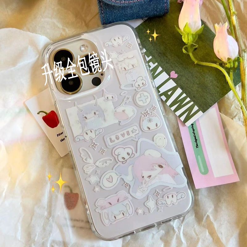 ✅Ốp Điện Thoại Mềm Trong Suốt Phong Cách Nhật Bản Cho Iphone xs13 xs13 xr12 Max 1114Pro Plus 78 BYYX