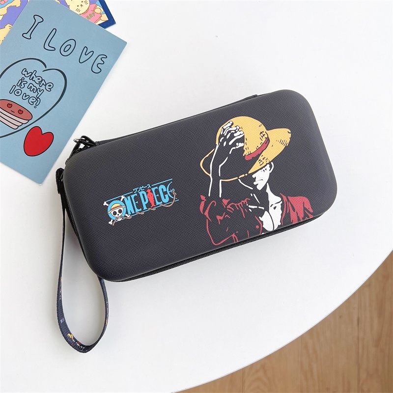 Túi Đựng Tai Nghe / Cáp Sạc USB Có Khóa Kéo Họa Tiết Hoạt Hình Dễ Thương