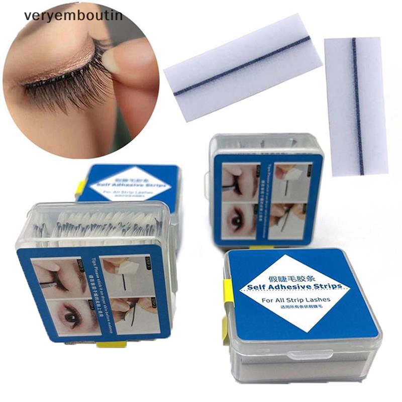 Hộp 40 Cuộn Băng Keo Dán Mi Giả Tự Dính Có Thể Tái Sử Dụng