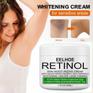 Eelhoe kem làm trắng retinol kem làm sáng da mặt tẩy trắng cơ thể nách chân đầu gối 10ml/30ml/50ml metro