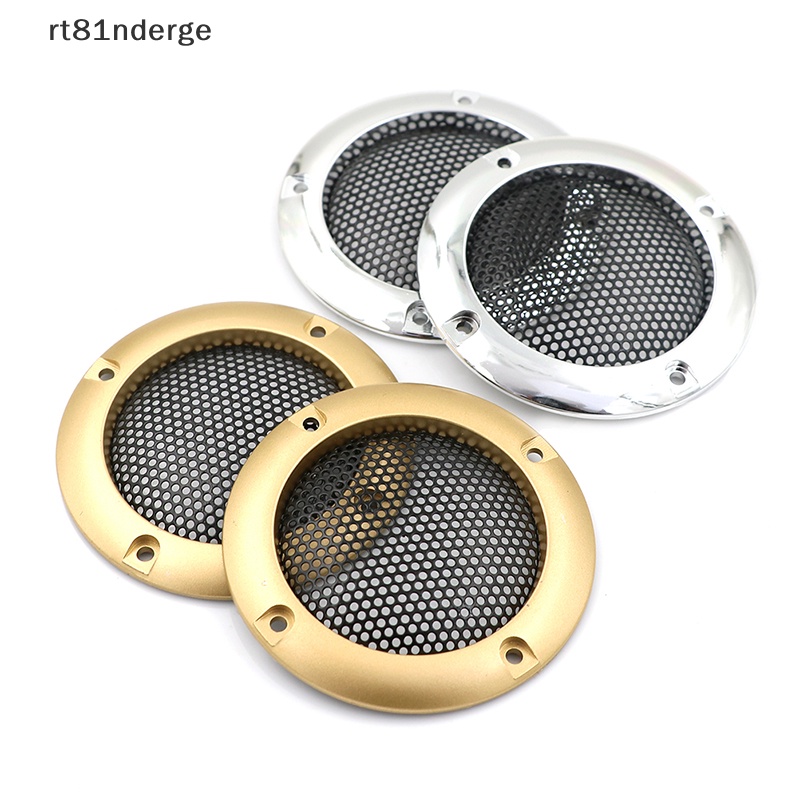 Bộ 2 Ốp Bọc Loa Hình Tròn 2 &quot;inch Bằng Kim Loại Dạng Lưới