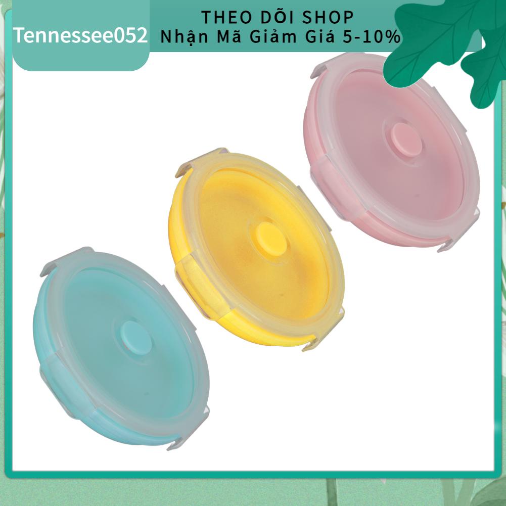 Tennessee052 Ốp Chó Bát Silicone Cấp Thực Phẩm Di Động Lớn Cho Du Lịch Ngoài Trời Đi Bộ Cắm Trại 500Ml