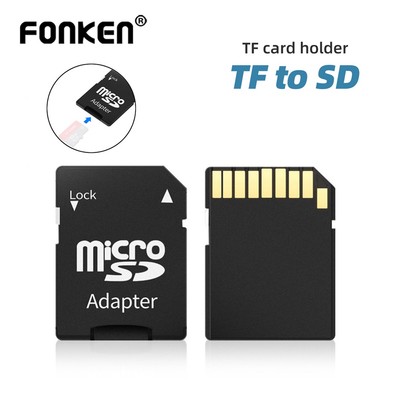 1/ 5/ 10 Đầu chuyển đổi thẻ nhớ FONKEN Micro SD TF sang SDHC