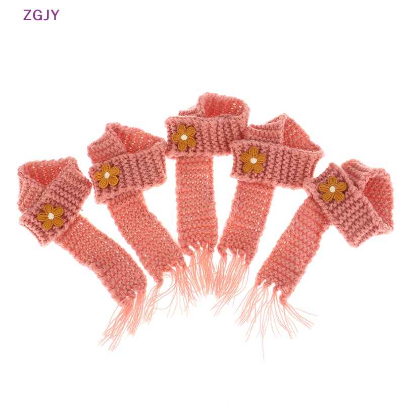 Set 5 Khăn Quàng Cổ Giáng Sinh Cho Búp Bê Mới