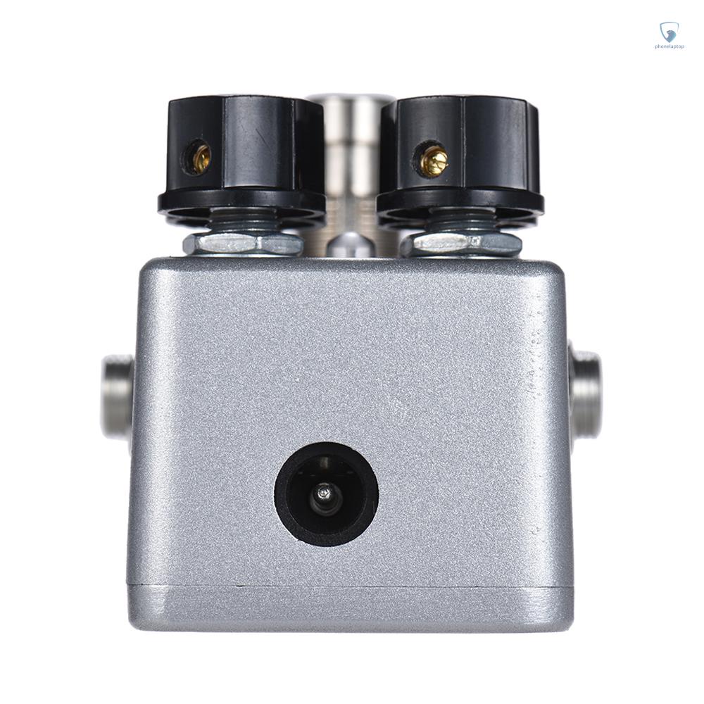 Bàn Đạp Hiệu Ứng Đàn Guitar Điện MOSKYAudio MM Vỏ Kim Loại Màu Bạc