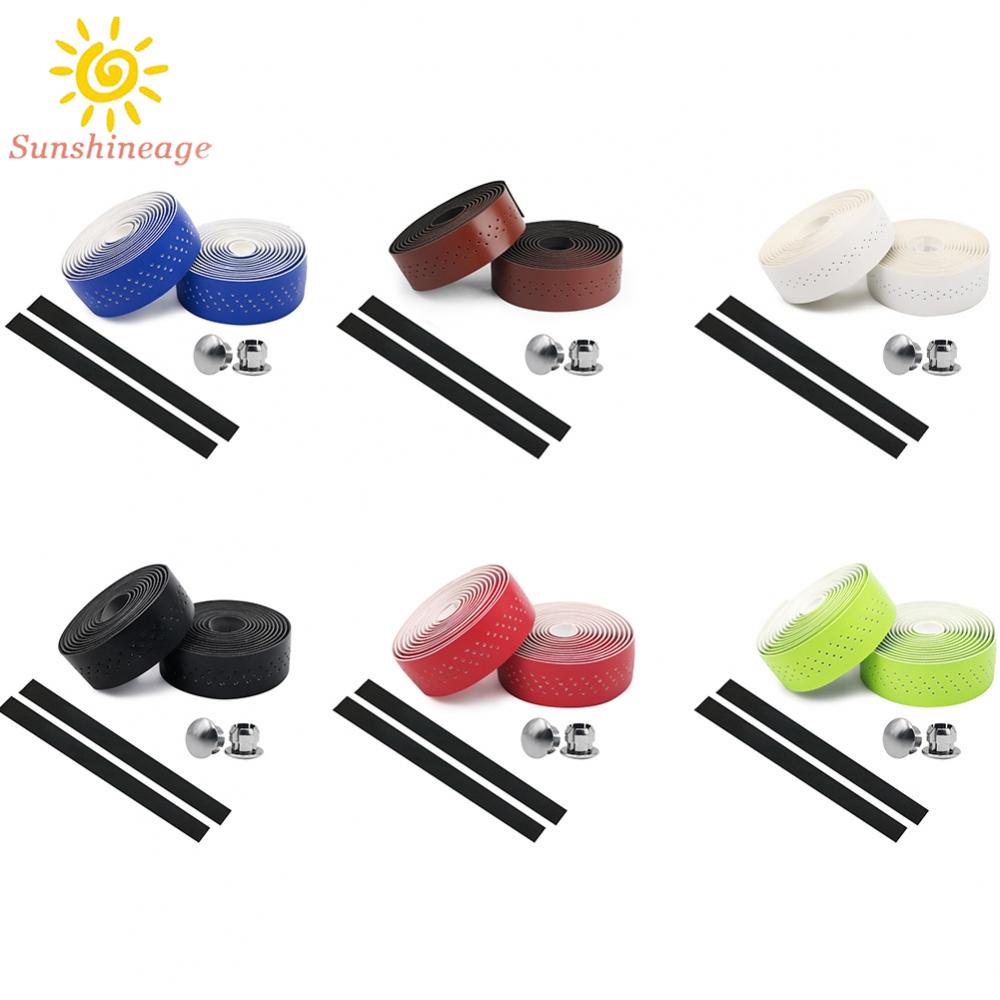 Băng Quấn Tay Lái Xe Đạp Bằng Da PU Chống Trượt Thoáng Khí 2.15M