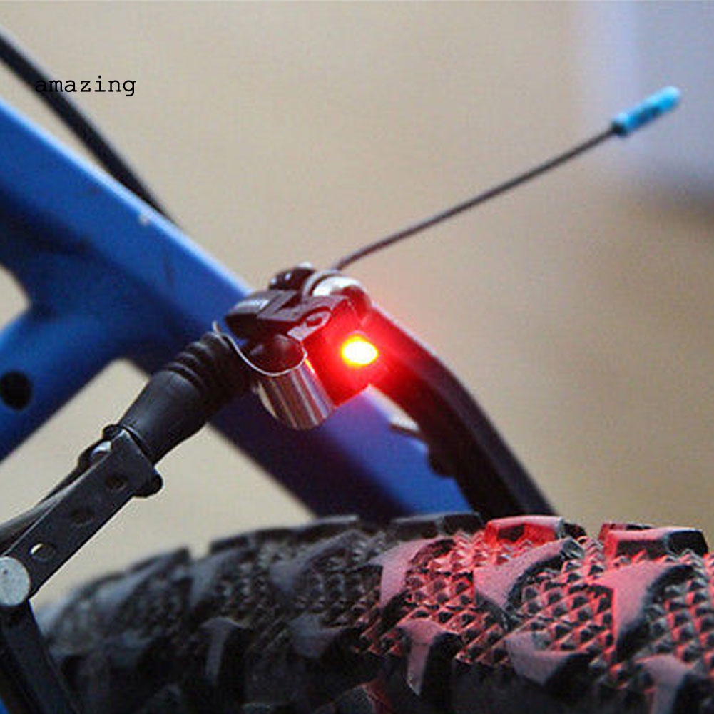 Đèn LED Cảnh Báo An Toàn Thông Dụng Gắn Đuôi Xe Đạp