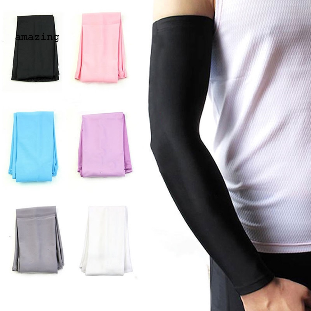 Găng Cánh Tay Chống Nắng Tia UV Tiện Dụng Khi Đạp Xe Mùa Hè
