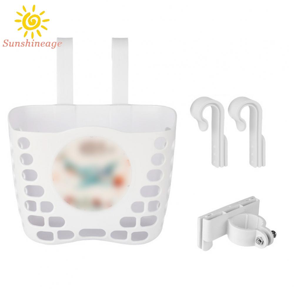 Giỏ Nhựa Đựng Đồ Gắn Phía Trước Xe Đạp Tiện Dụng Cho Bé