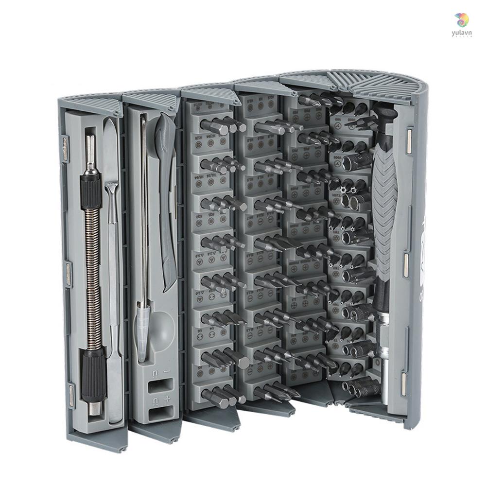 Bộ Tuốc Nơ Vít 126 Món Với 120 Mũi Khoan Từ Tính Mạnh Đa Năng Dùng Sửa Chữa Điện Thoại Di Động / Máy Tính