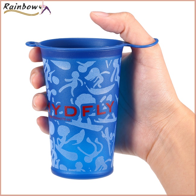 Bình Nước Chất Liệu Tpu Mềm Dung Tích Lớn 200ml Có Thể Gấp Gọn Tiện Dụng