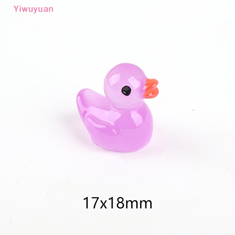 Bộ 5 Vịt Dạ Quang Trang Trí Phong Cảnh DIY Mới