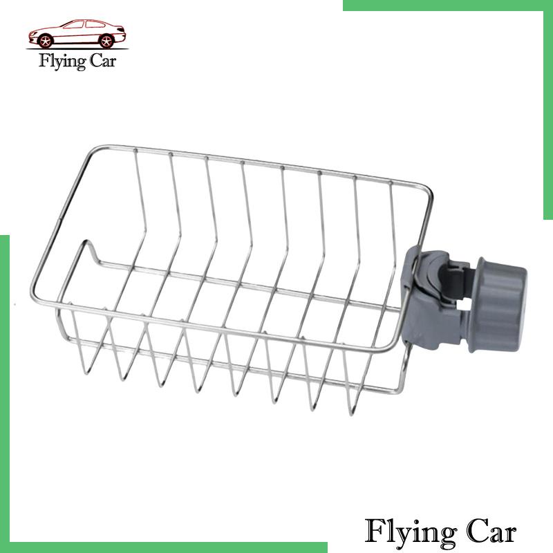 Giá Đỡ Bằng Thép Không Gỉ Để Bọt Biển Rửa Chén Tiện Lợi Dành Cho Bồn Rửa Nhà Bếp Phòng Tắm Lzdjf