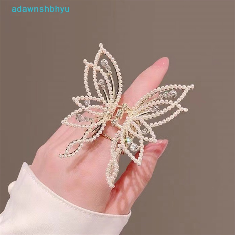 Kẹp Tóc Hình Bướm Màu Vàng Kim Thời Trang Cho Nữ