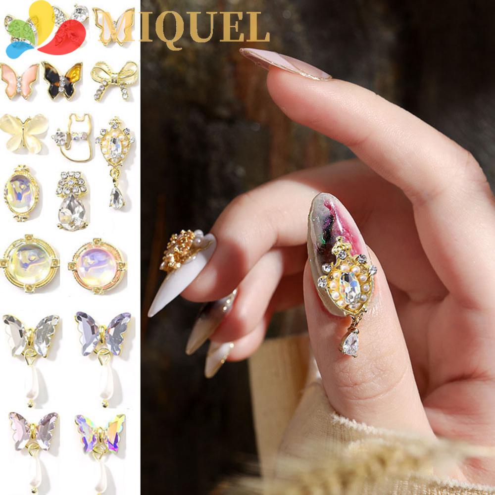 Phụ Kiện Bươm Bướm Đính Trang Trí Móng Tay Nghệ Thuật