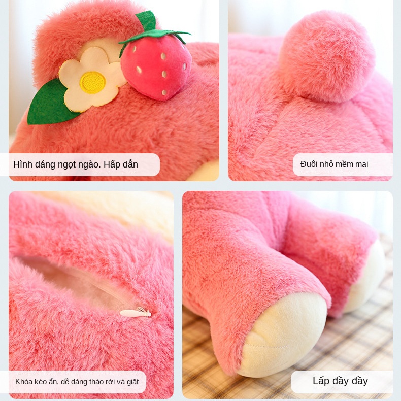 Gấu Nhồi Bông Có Mùi Thơm Dễ Thương Dùng Làm Quà Tặng Sinh Nhật Cho Bé