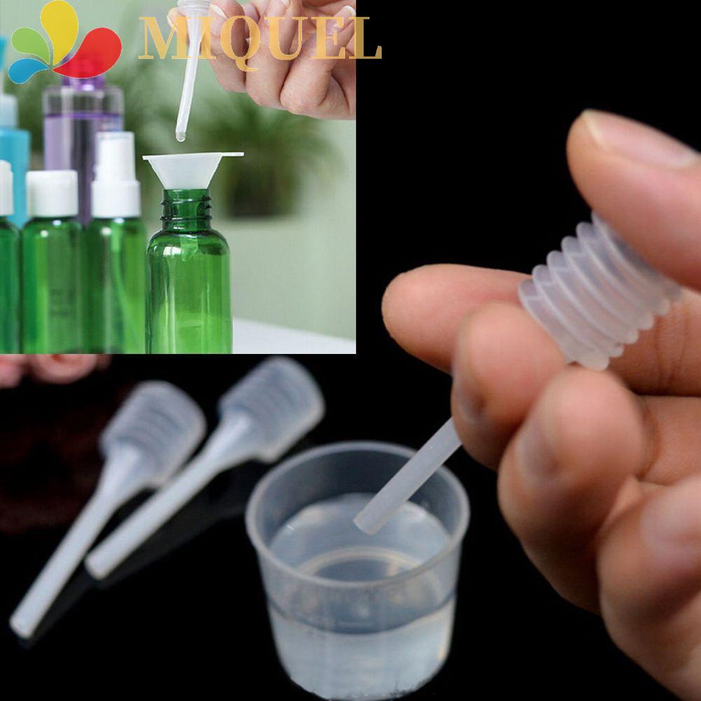 Set 10 Lọ Rỗng Mini Đựng Mẫu Thử Nước Hoa / Mỹ Phẩm DIY Có Ống Hút Tiện Lợi