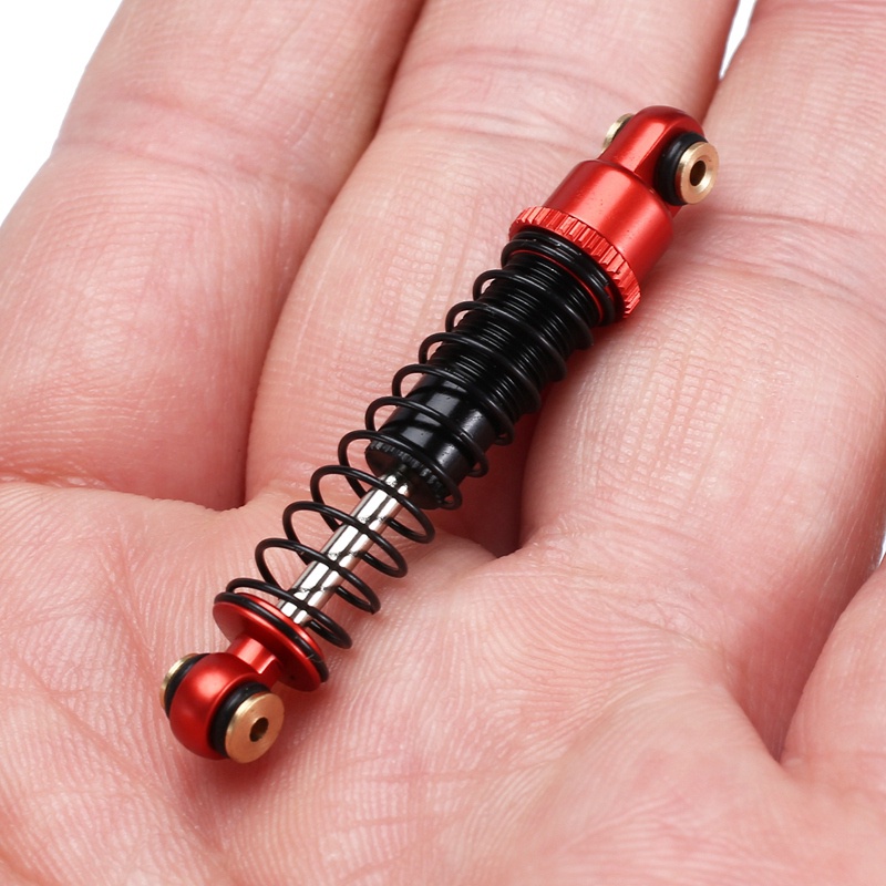 Bộ giảm xóc kim loại 4 cái Bộ giảm chấn dầu 40MM cho Axial SCX24 C10 JLU Gladiator Bronco 1 '24 RC Crawler Car Nâng cấp