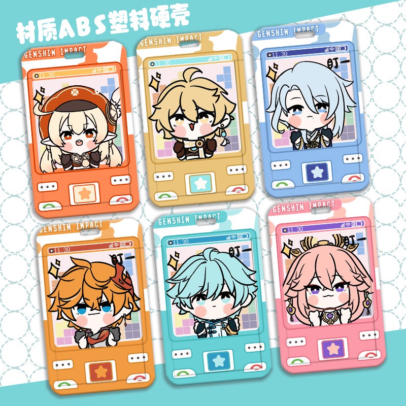 Ốp Điện Thoại Họa Tiết Hoạt Hình Anime Genshin Va Chạm Ganyu / Scaramouche / Xiao DIY Cho Học Sinh